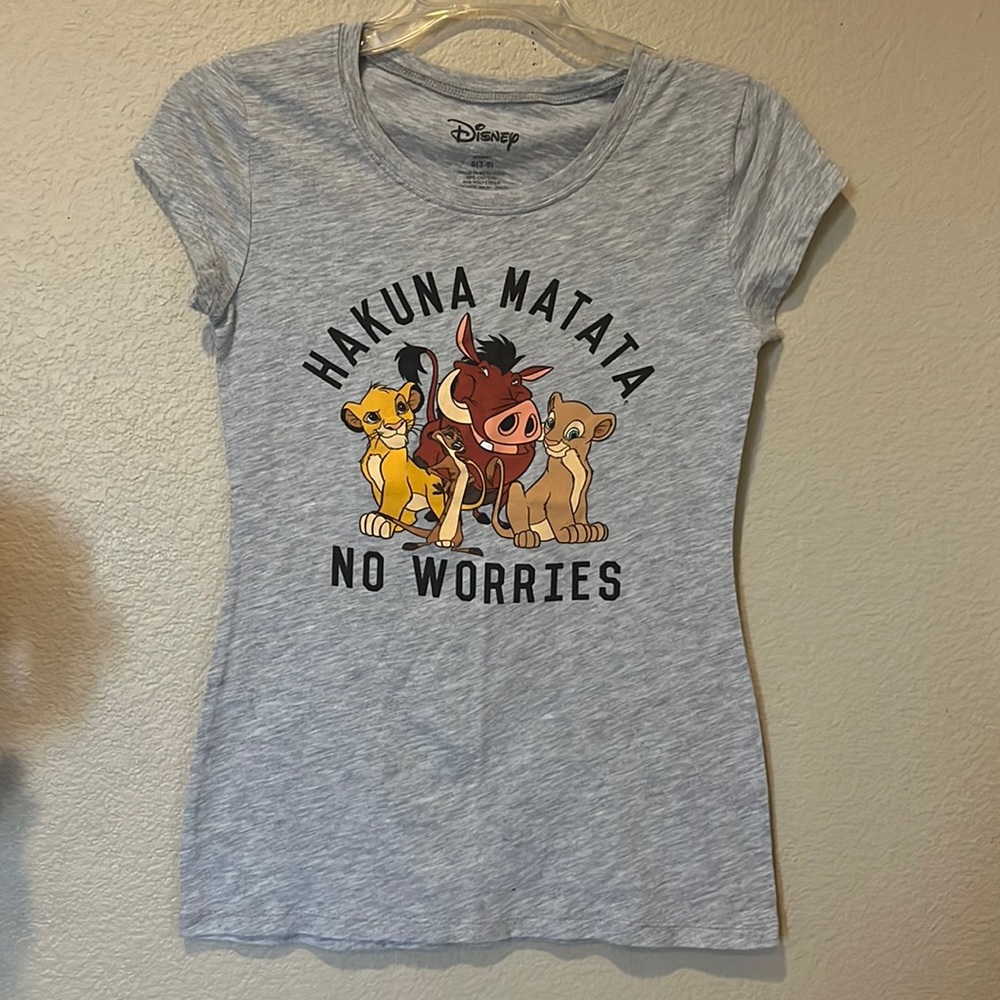 Disney Girls   Lion king Hakuna Matata T- SHIRT sz S